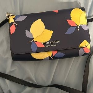 Kate Spade Cameron Small Flap Crossbody Lemon